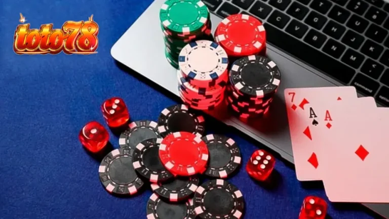 Tampilan antarmuka permainan slot daring yang modern dan penuh warna